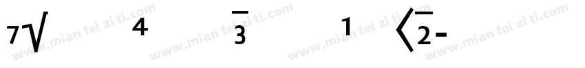 SansExpert Bold字体转换